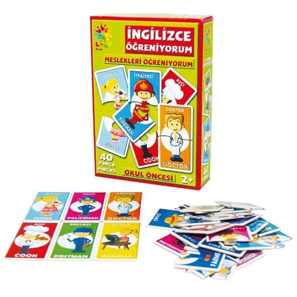 İNGİLİZCE MESLEKLERİ ÖĞRENİYORUM LCEGT005