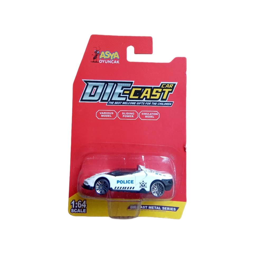 KARTELA TEKLİ METAL ARABALAR 23021-FY01-01B.01F *720