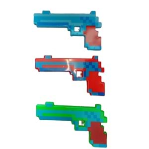 IŞIKLI SESLİ MİNECRAFT SİLAH *240