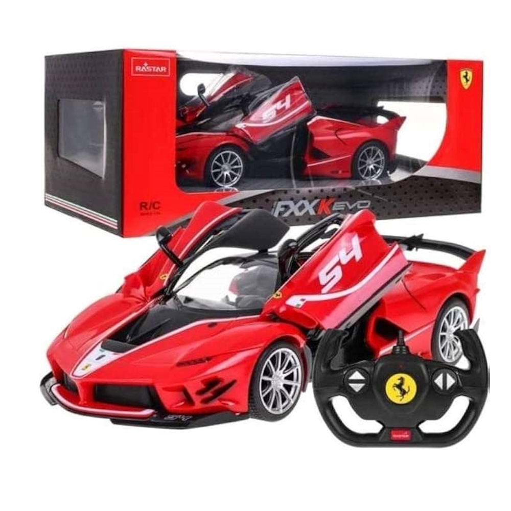 SUN R/C 1:14 F/F FERRARİ FXX K EVO MAN.KAPI AÇILAN 2.4 GHZ IŞIKLI S00079200 *6