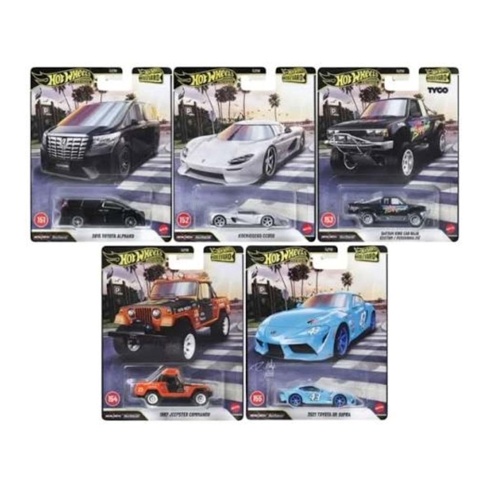 MTL HOT WHEELS BOULEVARD PREMIUM ARABALAR GJT68 *10