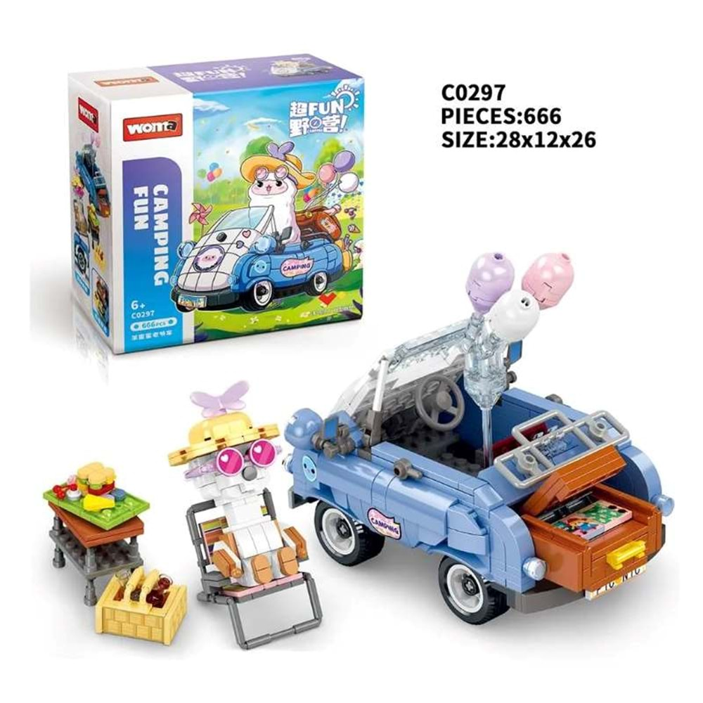 CAMPİNG FUN TEKNİK LEGO 667PRÇ C0297