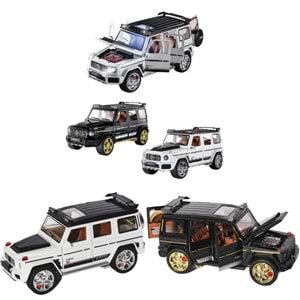 1:24 ÇEK BIRAK METAL ARABA JEEP SR-2411*36