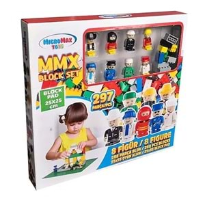 MMX 297 PRÇ+8 FİGÜR+1 PLAKA KUTULU 02-036 *6