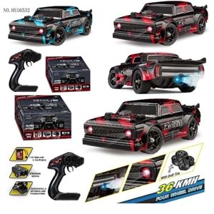 SPOR ARABA ŞARJLI HIGH SPEED 36 KM/H RC CAR HS16351 *8