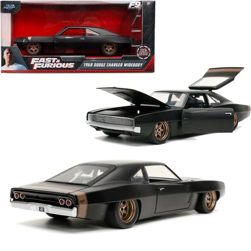 1/24 JADA FAST & FURİOUS 1968 DODGE CHARGER SMB-253203075 *4