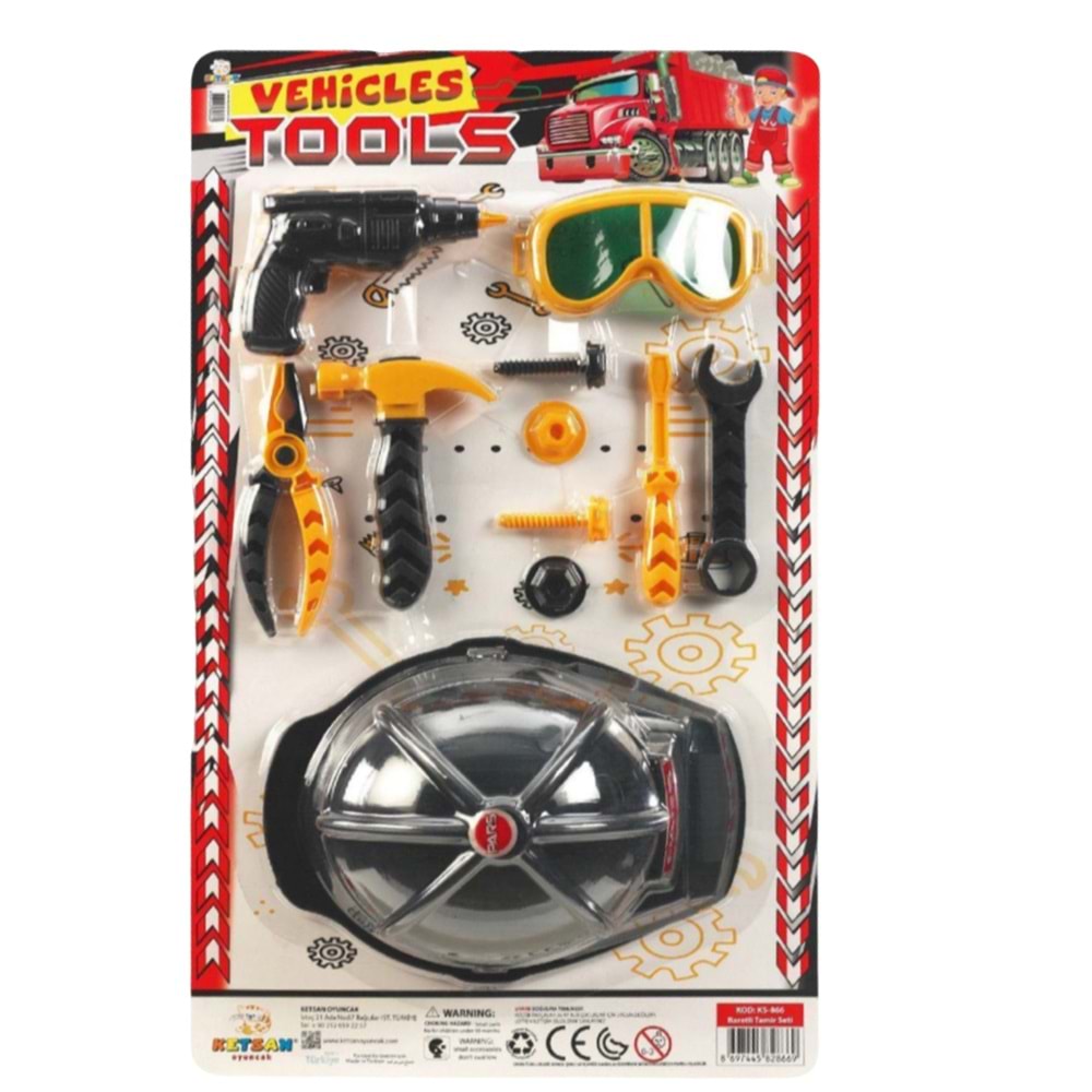 KARTELA BARETLİ TAMİR SETİ KS-866 *32