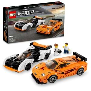 LEGO SPEED CHAMPİONS MCLAREN SOLUS GT VE MCLAREN F1 LM ADE-LSR76918