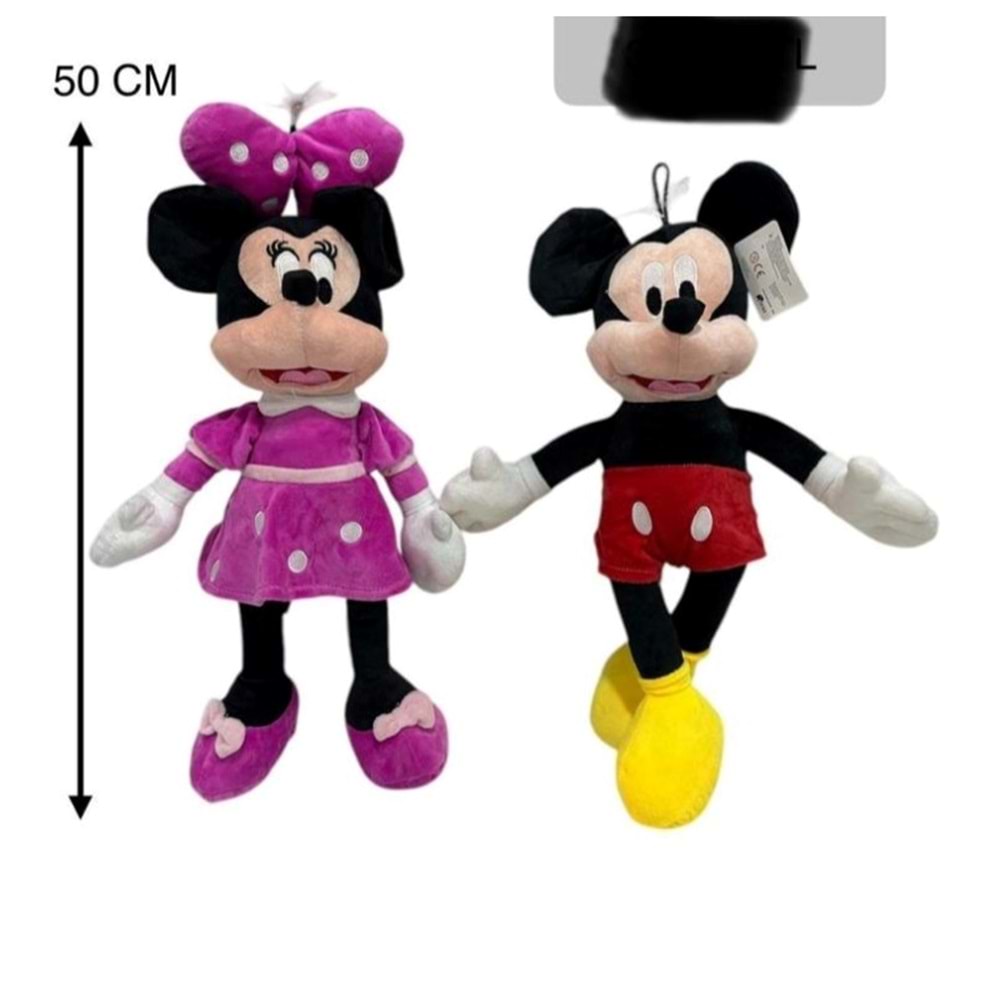MİCKY MAUSE PELUŞ 50 CM ETM-23/ETM-22 *60