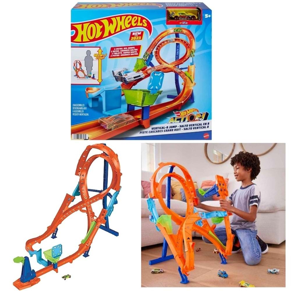 HOT WHEELS DİKEY YARIŞ SETİ HMB15 *2