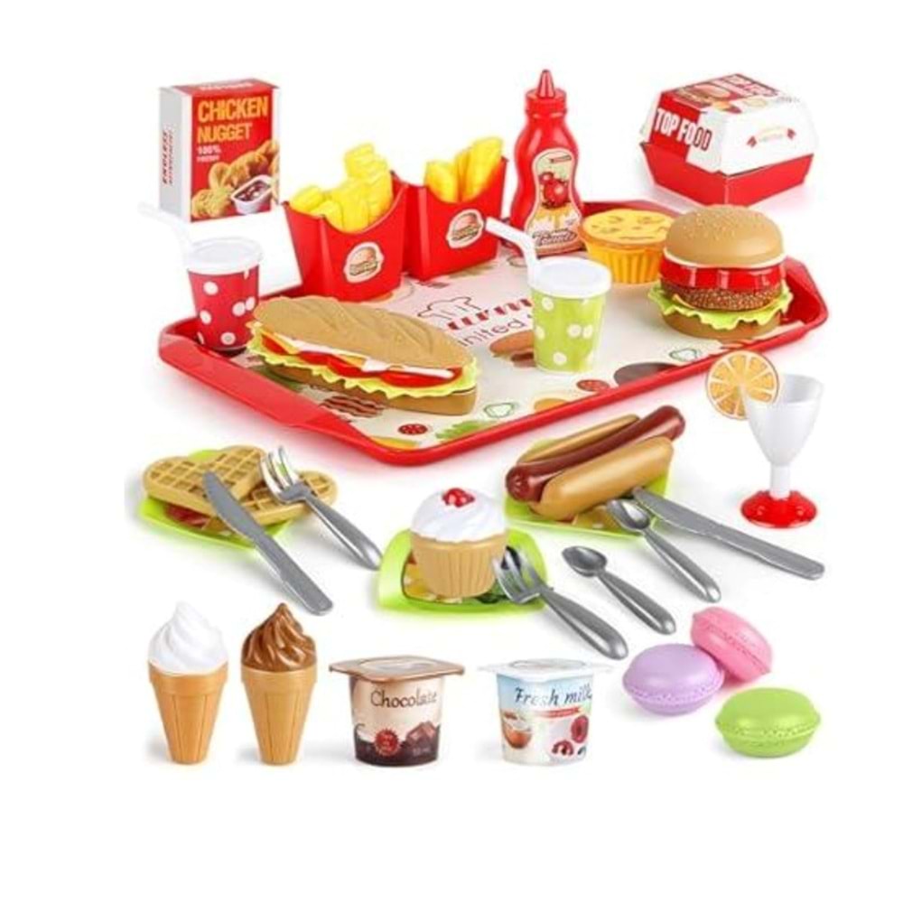 DREAM PRETEND PLAY FOOD SET 30 PARÇA 293-U *16