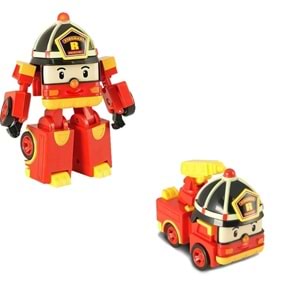 ROBOCAR POLİ TRANSFORMİNG ROBOT FİGÜR- ROY MRT-0652 *12