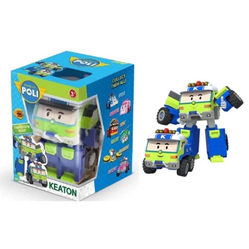 ROBOCAR POLİ TRANFORMİNG ROBOT FİGÜR-KEATON MRT-0658 *12