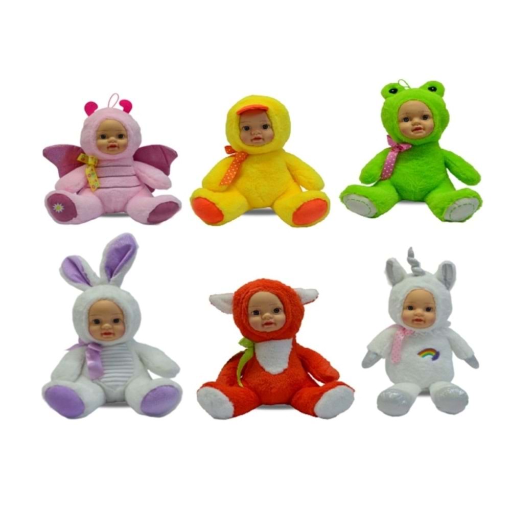 35 CM BEBEK YÜZ ASORTİLER PL62281 *30