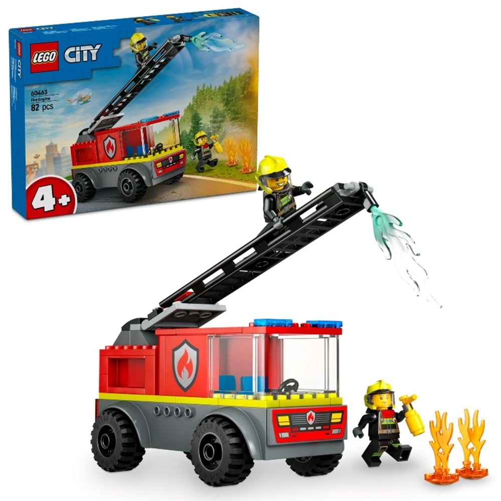 ADR LEGO CİTY MERDİVENLİ İTFAİYE KAMYONU LSC60463