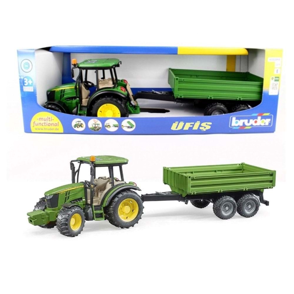 BR JOHN DEERE 5115 TRAKTÖR RÖMORKLU BR02108