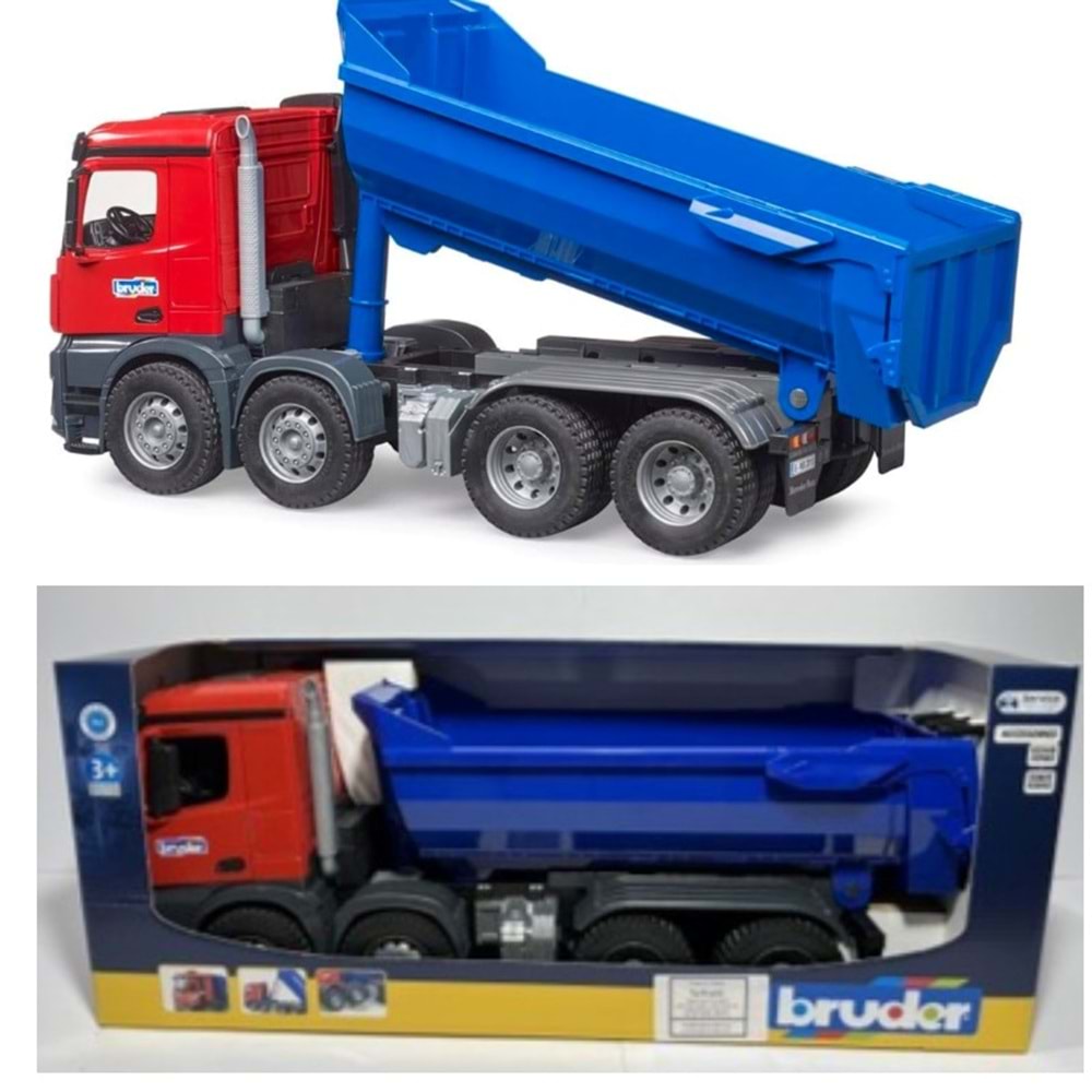 BRUDER MB AROCS DAMPERLİ KAMYON BR03621