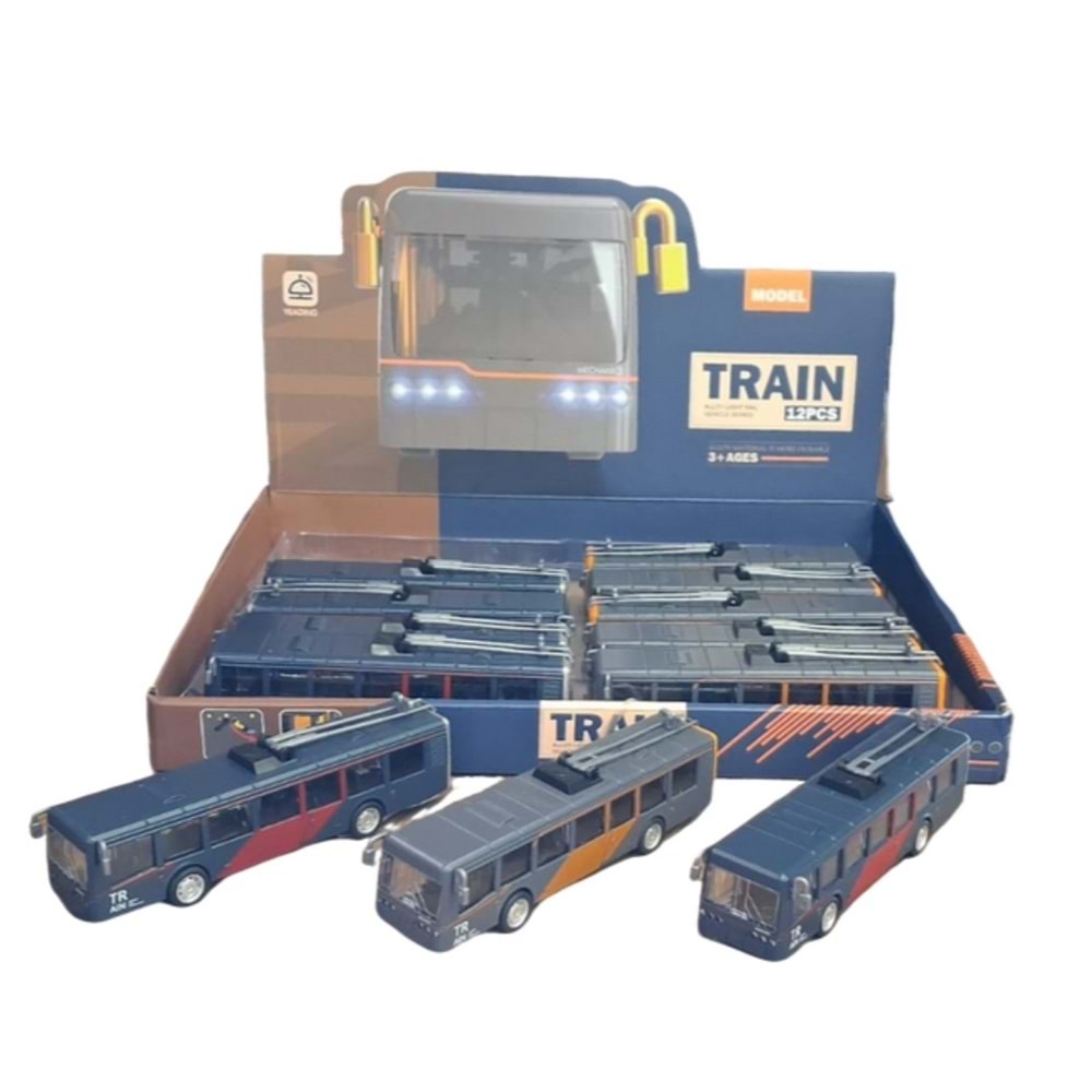 METAL IŞIKLI SESLİ METROBÜS YD636A *144