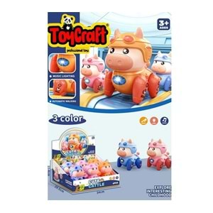 TOYCRAFT DİSPLAY 6 LI IŞIKLI MÜZİKLİ SEVİMLİ İNEK * 60 QB-48Y