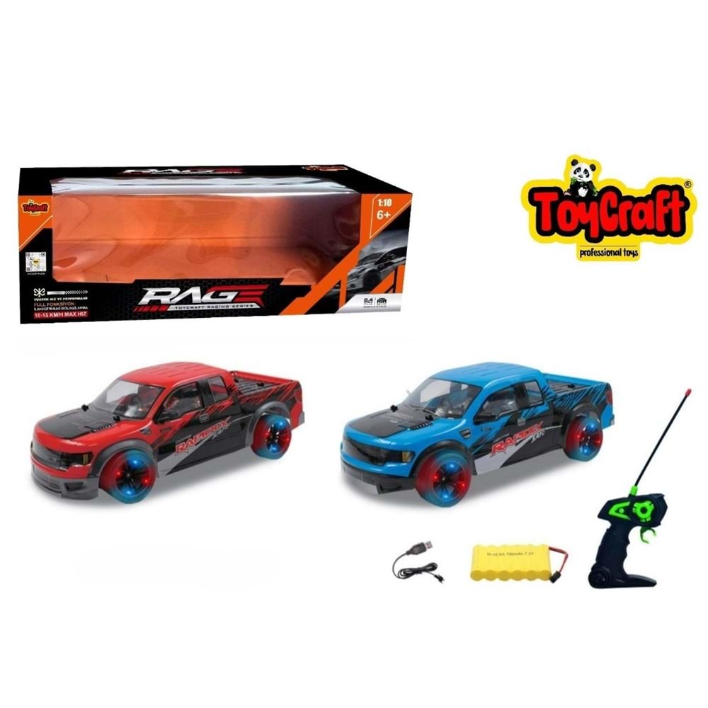 TOYCRAFT UZK RACİNG ARABA SERİ 1.10 10-15KM/H ESD998-32A *8