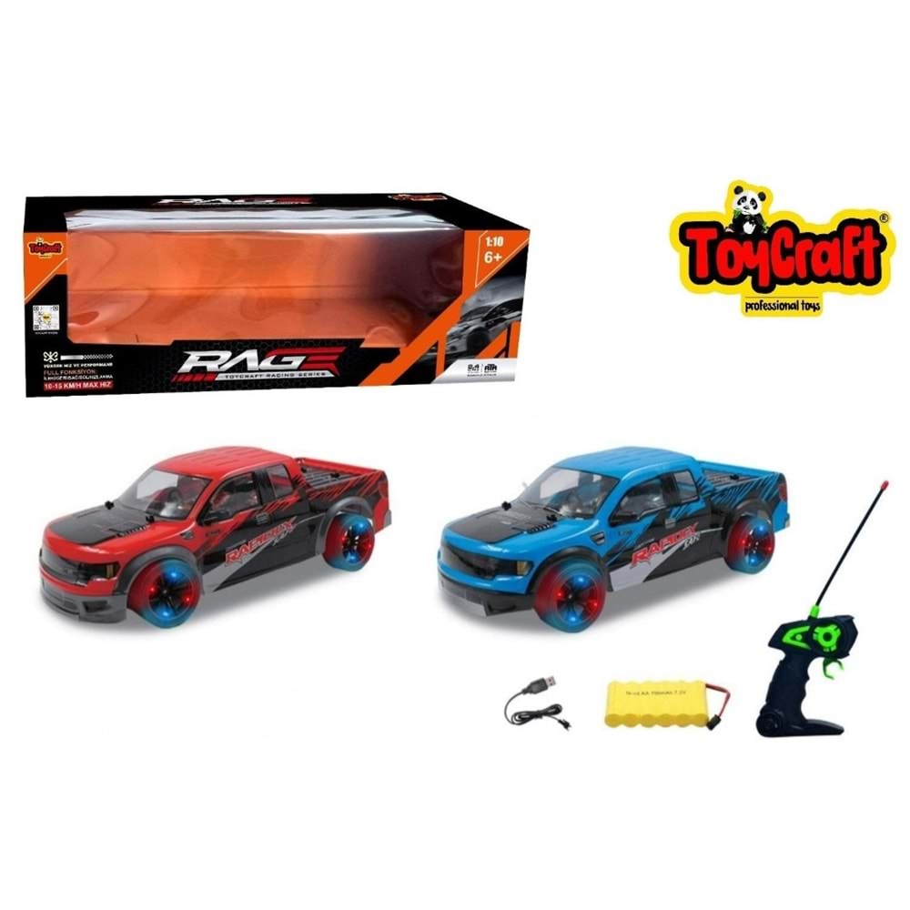 TOYCRAFT UZK RACİNG SERİ ARABA 1.10 10-15KM/H ESD998-31A *8