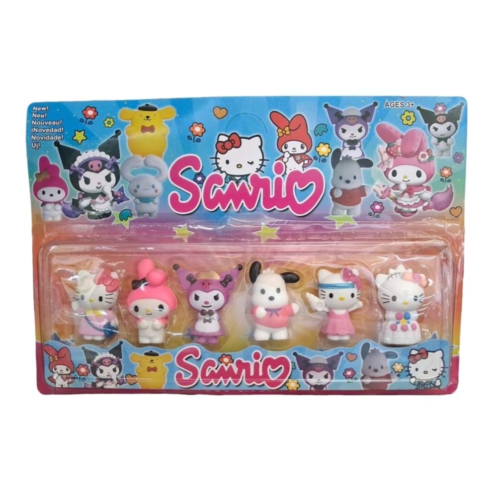 KUROMI 6Lİ KARTELA PAKET 49109 *120