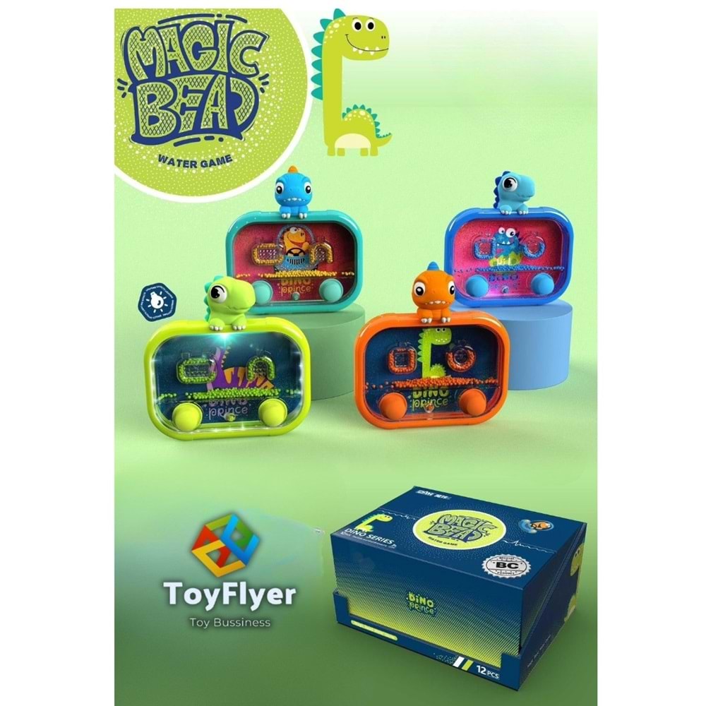 IŞIKLI SU OYUNU DİNAZOR 12 Lİ PKT 2586BC-L12 *108