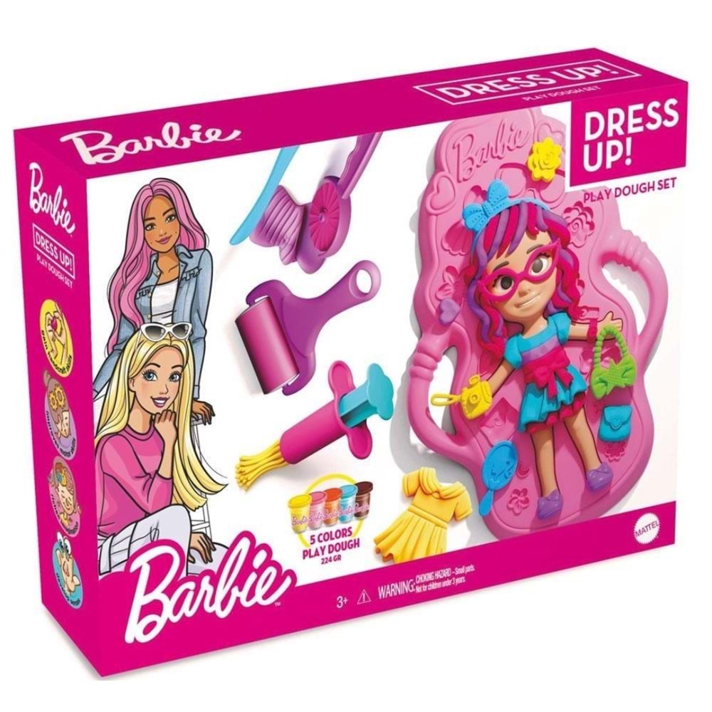 BARBİE BEBEK GİYDİRME HAMUR SET 280 GR 03927 *12