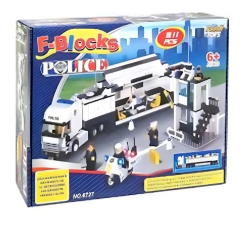 F BLOCKS POLİS TIR SETİ 511 PCS FR31362 *12