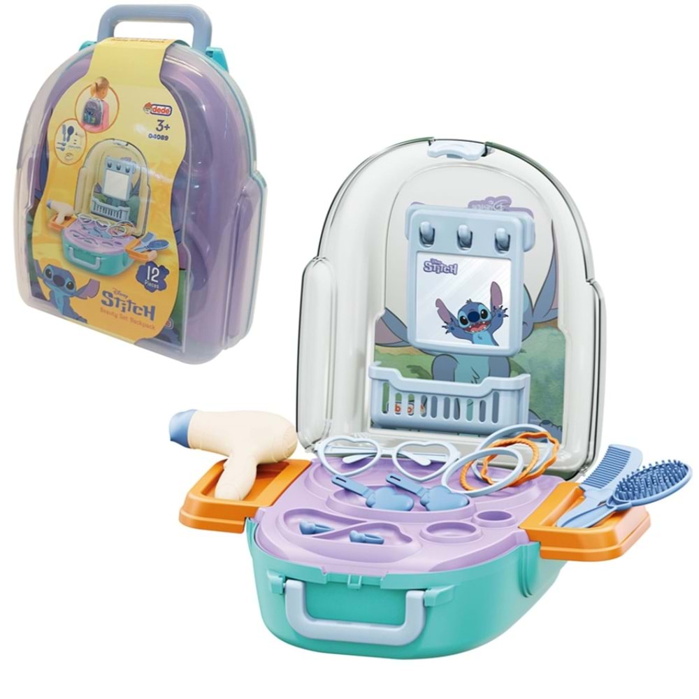 STİTCH GÜZELLİK SET SIRT ÇANTASI *04089 *12