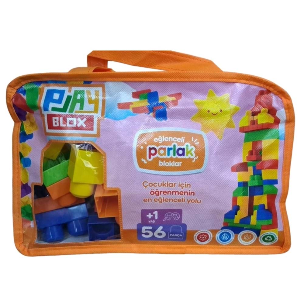 PLAYBLOX BLOCK SHINE 56 PCS BAG GIRL BOYS 2892 *12