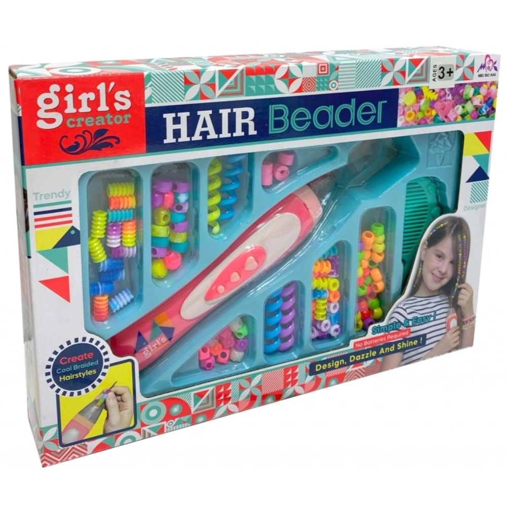 BONCUK SAÇ TASARIM SETİ MBK-232K *36