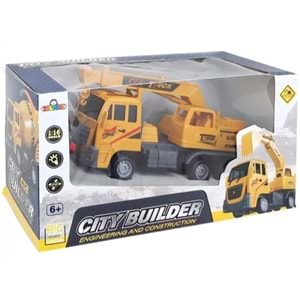 UZK ŞAJLI VİNÇLİ KAMYON 1:16 797-34 *12