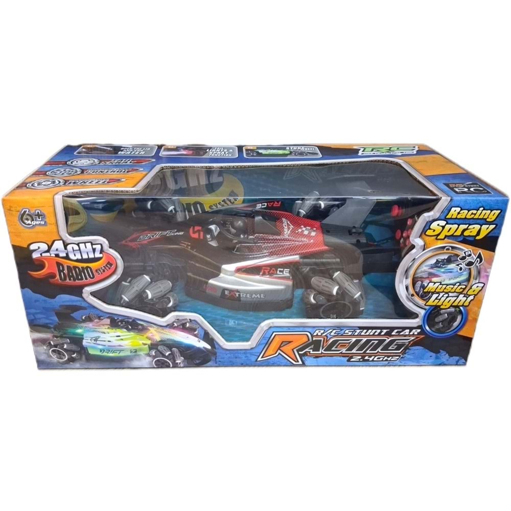 1:12 F1 ÇILGIN TEKER DUMAN ATAN KUMANDALI ARAÇ 9900-168 *12