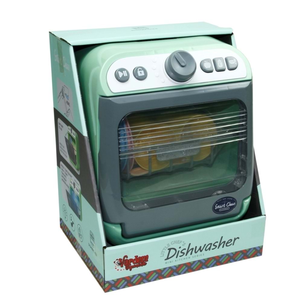 ISIKLI VE SESLI BULASIK MAKINESI LD-886A *12