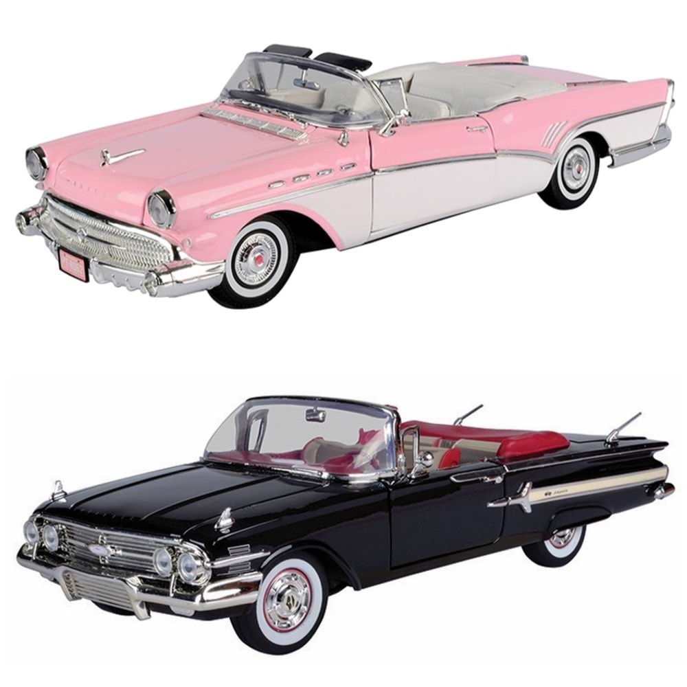 1:18 1960 CHEVROLET IMPALA, 1957 MM-73152,73110 *6