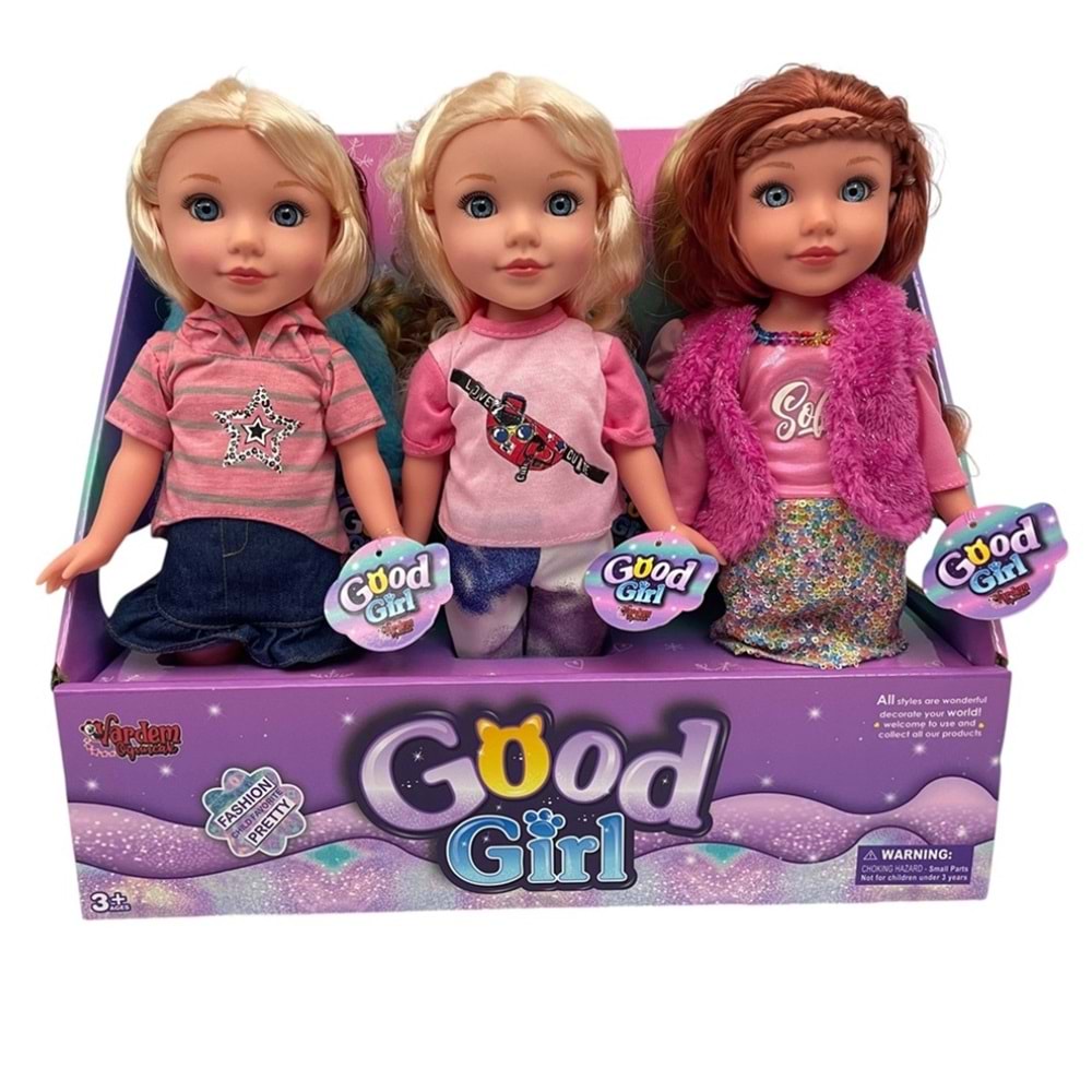 MUZIKLI 36CM GOOD GIRL BEBEK WG-36001 *6