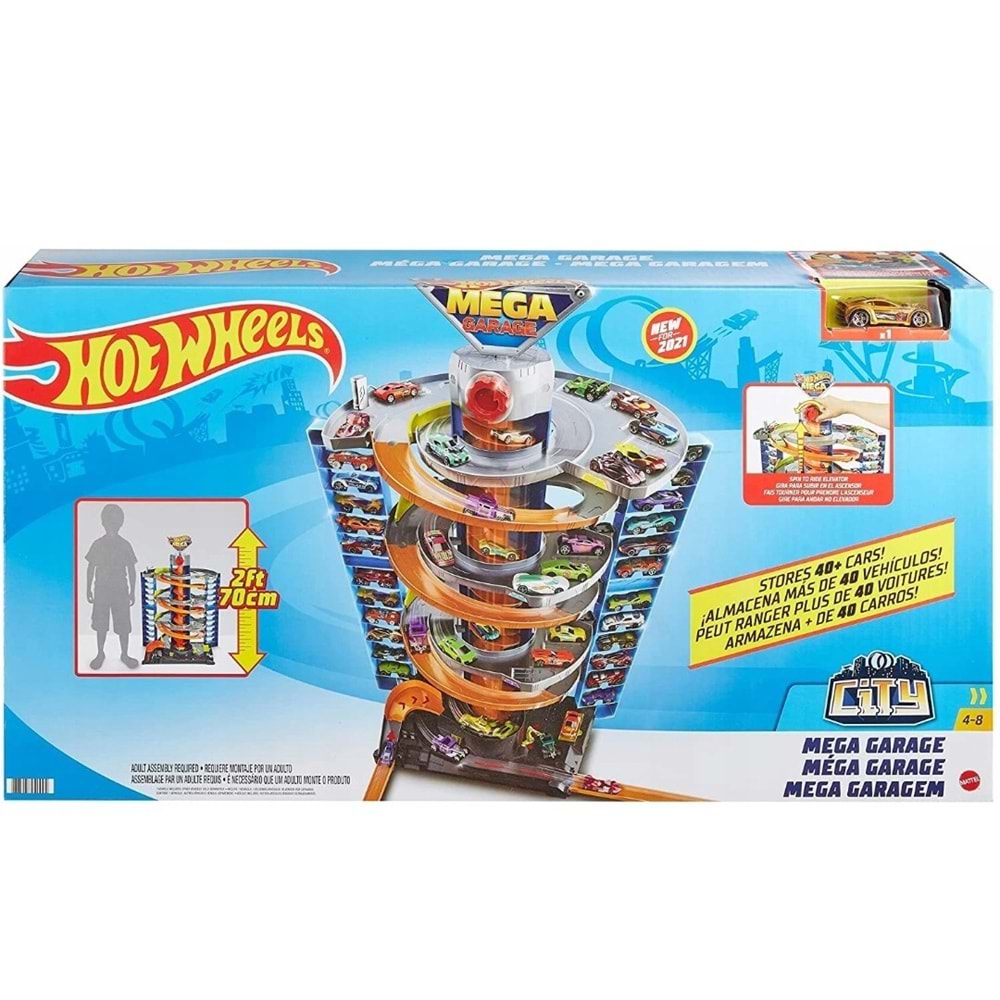HW HOT WHEELS MEGA GARAJ GTT95 *2