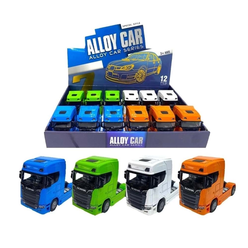 METAL SCANIA TIR KAFASI IŞIKLI SESLİ JS1081 *144