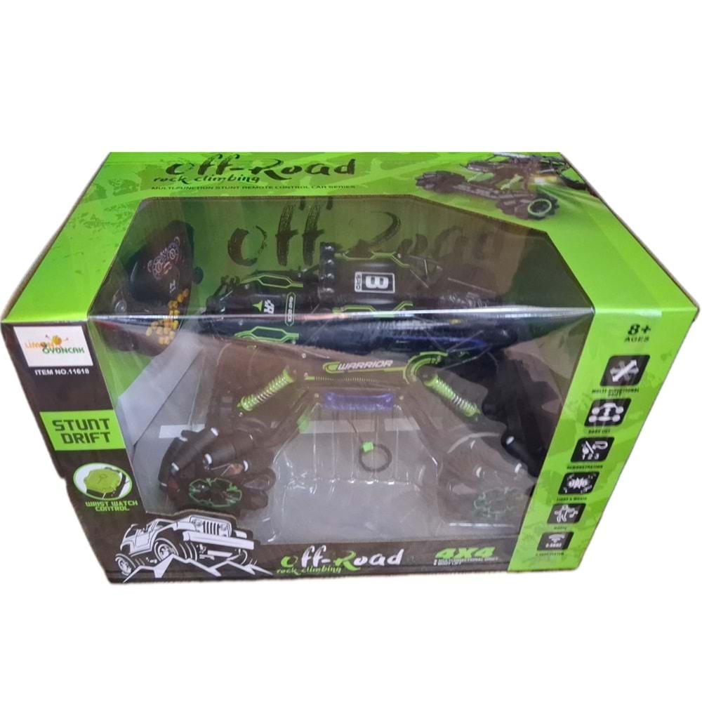 UZK ŞARJLI EL KONTROLLÜ JEEP 11618 *6