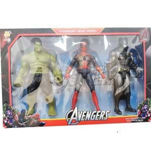KUTULU 3 LÜ BÜYÜK AVENGERS SET FAB.2085 *20