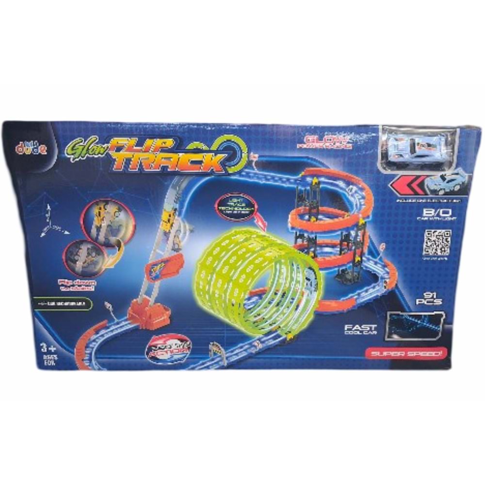 FOSFORLU RACİNG SET ŞARJLI 91 PCS SH40595 *12