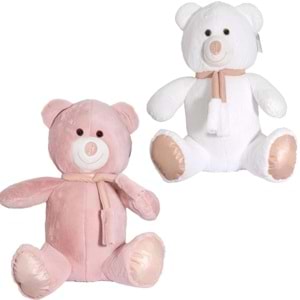 PELUŞ ATKILI AYICIK 80 CM POL-1020 *13
