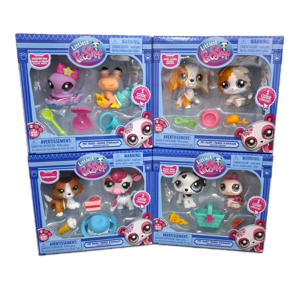 SUN- LPS MİNİŞ LER 2Lİ PKT 4 ASORTİ 00625 *12