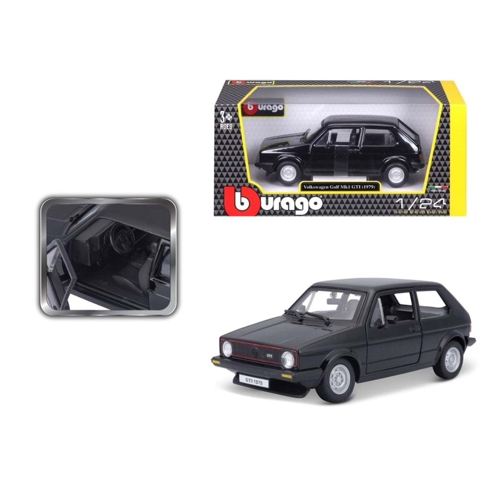 SUN-BUR VOLKSWAGEN GOLF MK1 GTI 1979 1:24 21089 *12