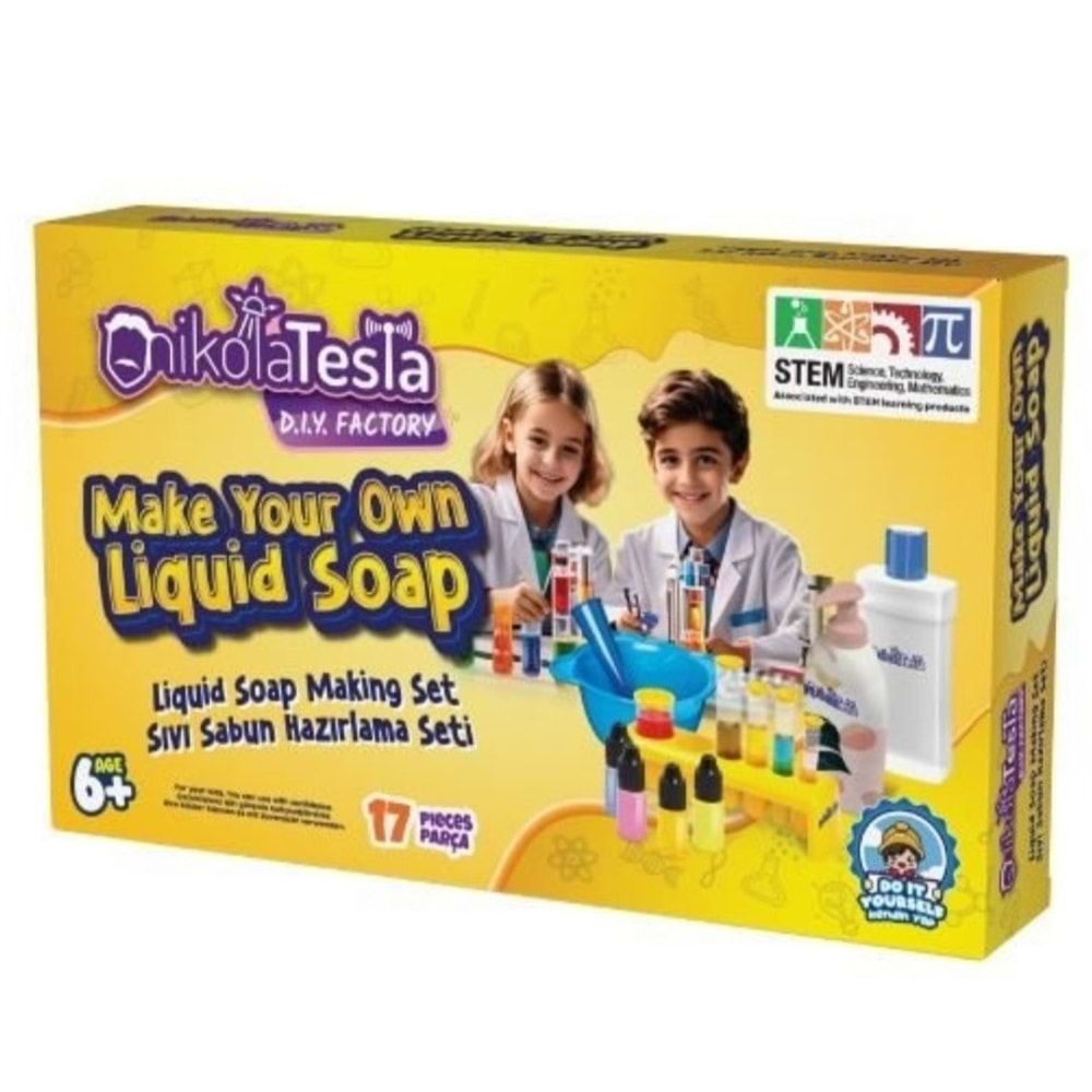 NIKOLA TESLA KENDİ SABUNUNU KENDİN YAP 2212 *24