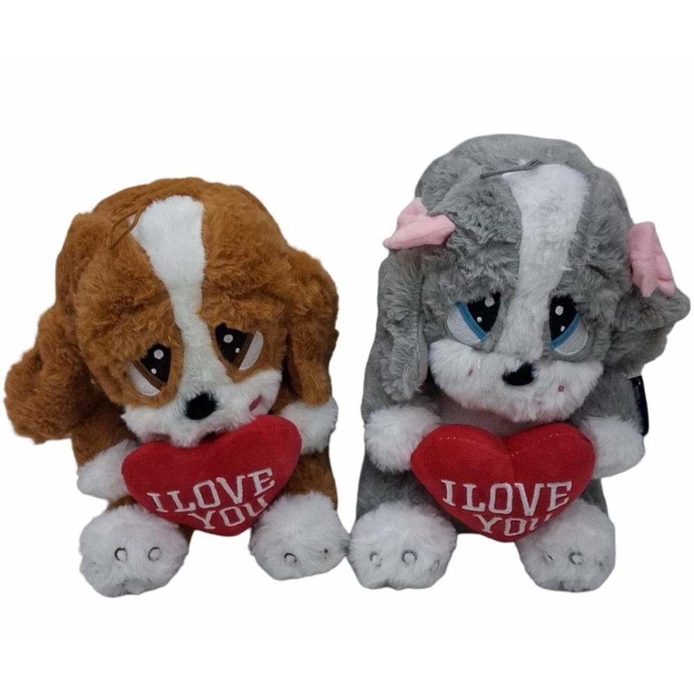 PELUŞ 25 CM ÜZGÜN KÖPEK PL62397 *50