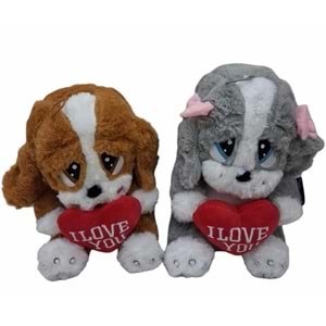 PELUŞ 25 CM ÜZGÜN KÖPEK PL62397 *50