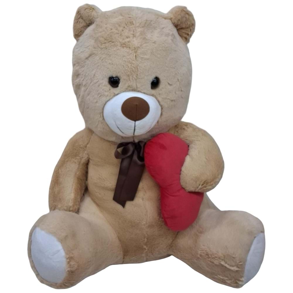 PELUŞ 80 CM KALPLİ AYI PL62531 *10