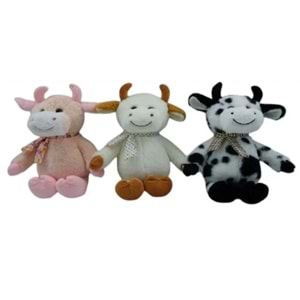 PELUŞ 60 CM İNEK PL62925 *24